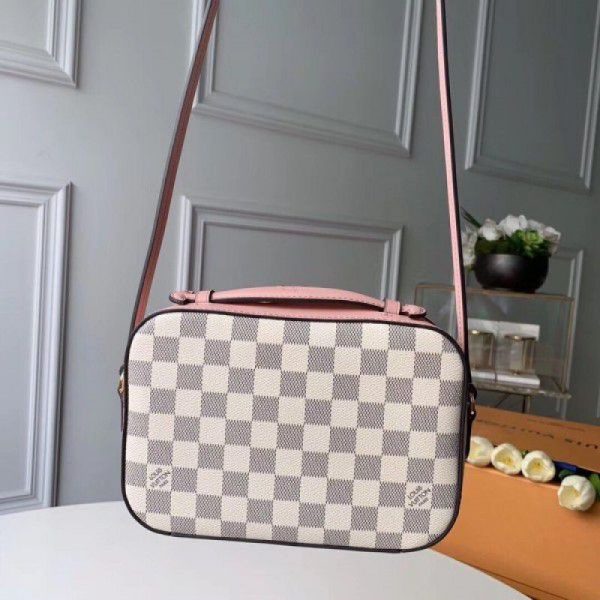 Saintonge Bag Damier Azur N40155 - Image 3