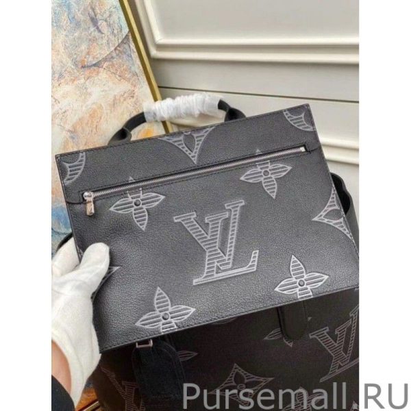 Cabas Voyage Tote Taurillon Shadow M57290 - Image 3