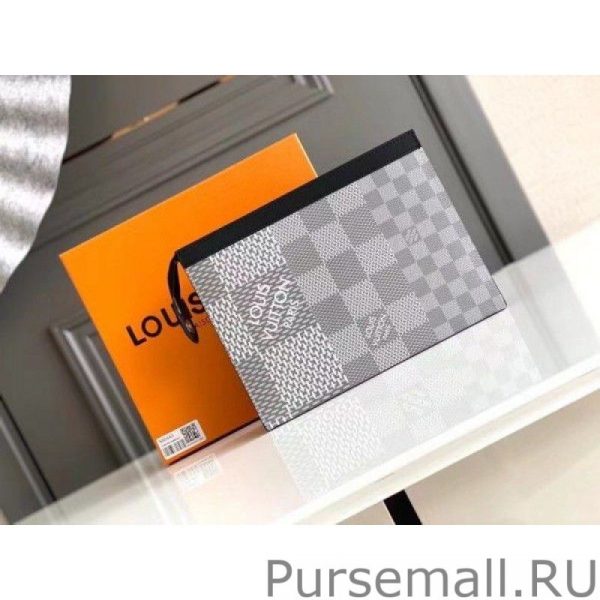 Pochette Voyage MM Damier Graphite 3D N60443 - Image 4