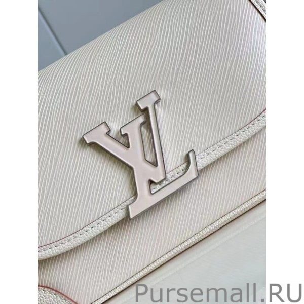Buci Bag In White Epi Leather M59457 - Image 4