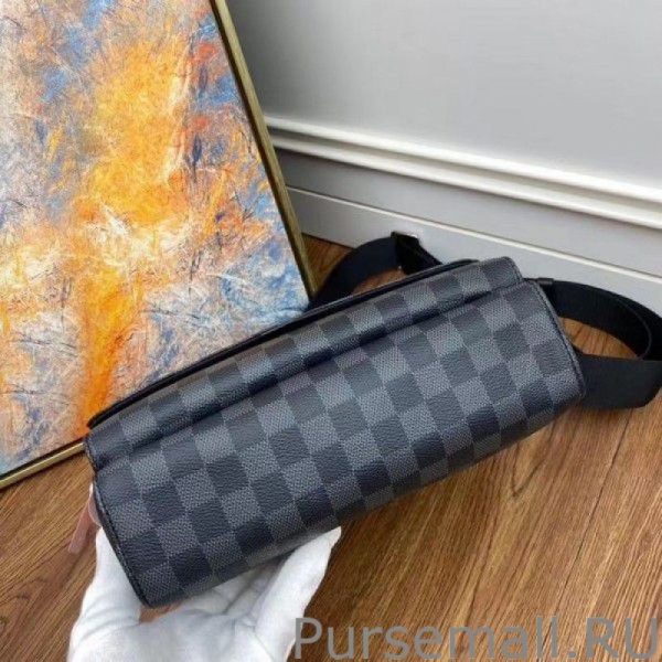 New Flap Messenger Damier Graphite N40418 - Image 4