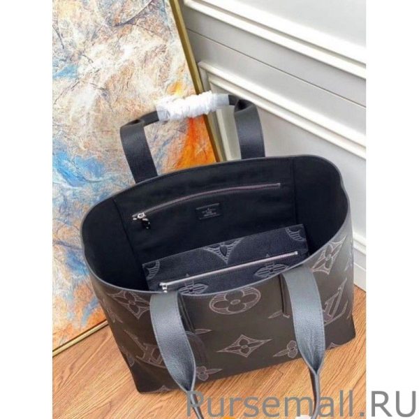 Cabas Voyage Tote Taurillon Shadow M57290 - Image 4