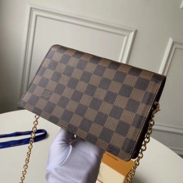 Vavin Chain Wallet Damier Ebene N60222 - Image 4