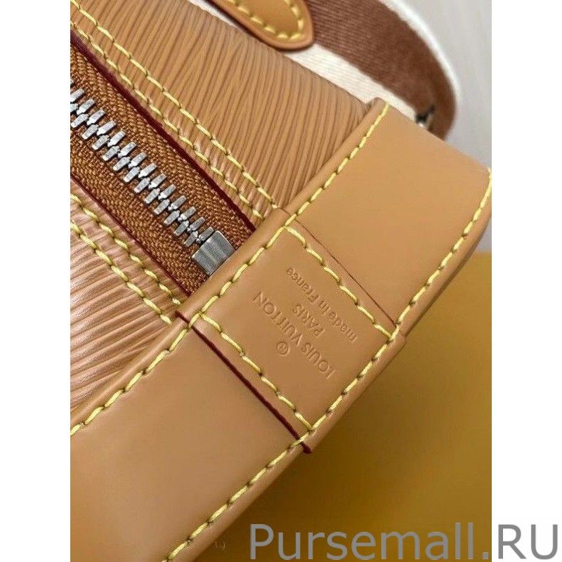 Epi Alma BB Bag With Jacquard Strap M57540 - Image 4