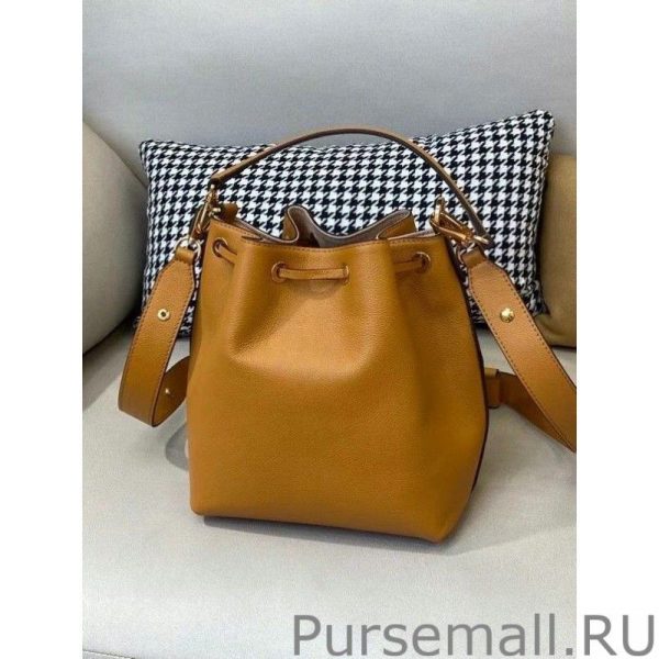 Brwon Lockme Bucket Bag M57689 - Image 4