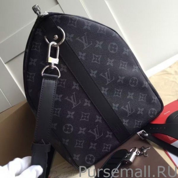 Keepall 45 Bandouliere Monogram Eclipse M40569 - Image 4