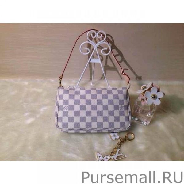 Pochette Accessoires Damier Azur Canvas N51986 - Image 4