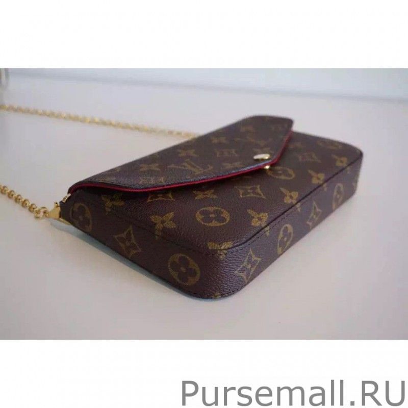 Felicie Chain Wallet Monogram M61276 - Image 4