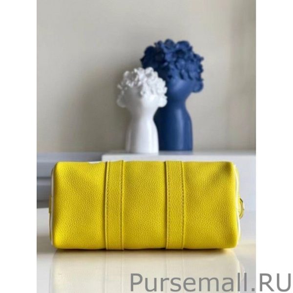 Keepall XS Bag In Yellow Leather M80842 - Image 4