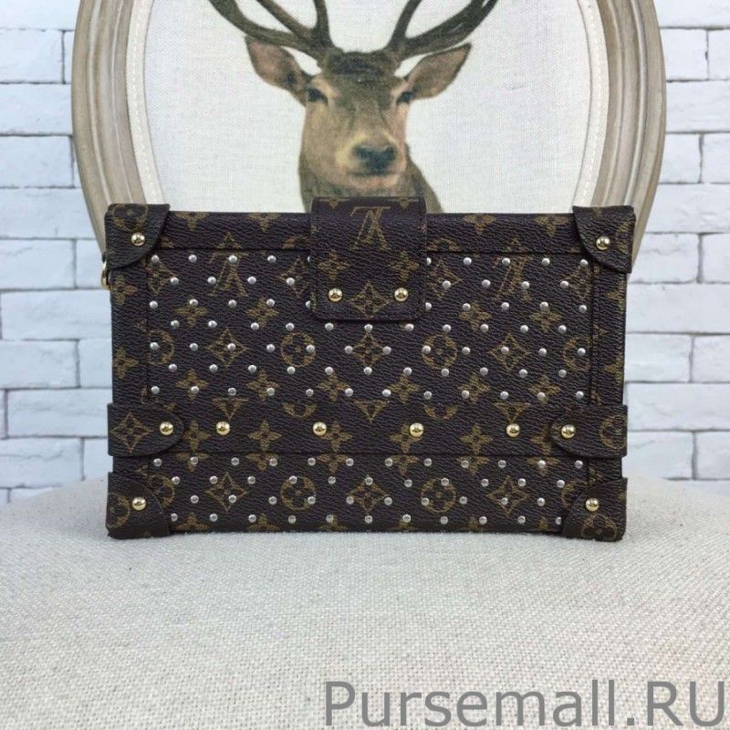 Petite Malle Studs Monogram Canvas M42527 - Image 4
