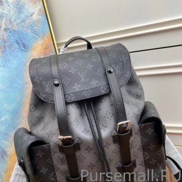 Christopher PM Backpack Monogram Eclipse M45419 - Image 4