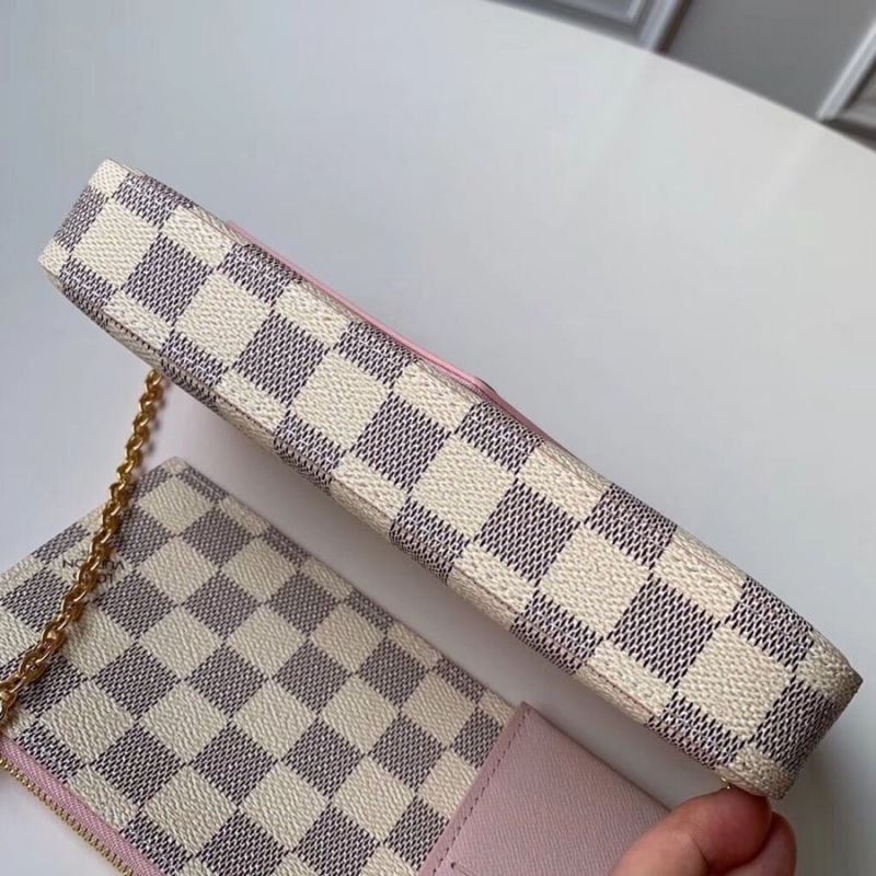 Pochette Felicie Damier Azur N60235 - Image 5