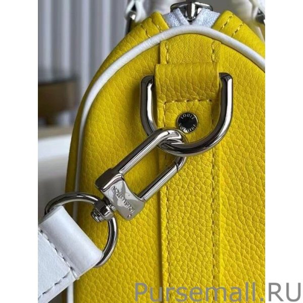 Keepall XS Bag In Yellow Leather M80842 - Image 5