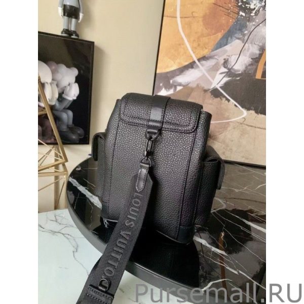 Christopher XS Bag In Black Leather M58495 - Image 5