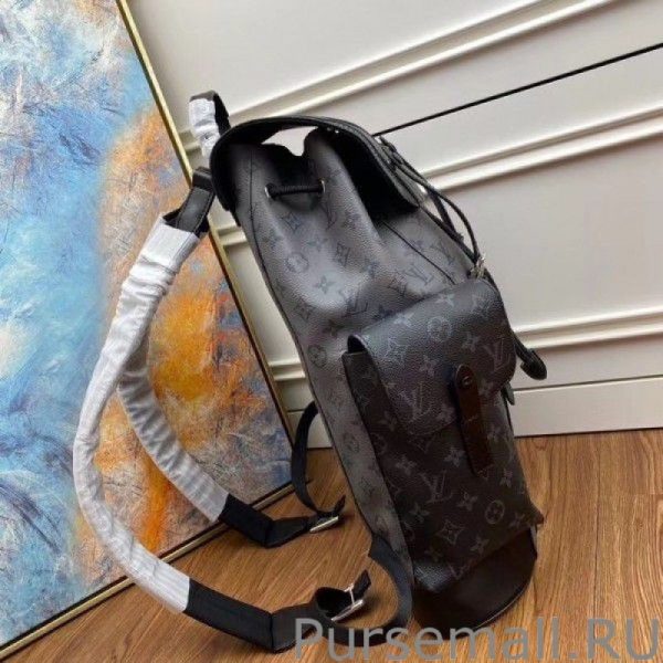 Christopher PM Backpack Monogram Eclipse M45419 - Image 5