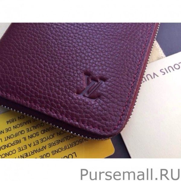 Cuir Taurillon Zippy Wallet Vertical M58410 - Image 5