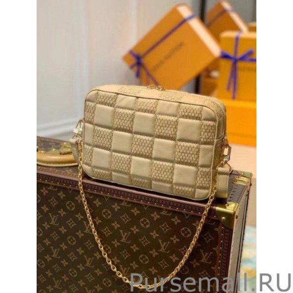 Troca MM Bag Damier Quilt Lambskin M59111 - Image 5