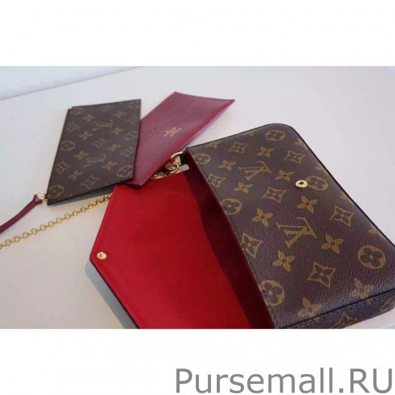 Felicie Chain Wallet Monogram M61276 - Image 5