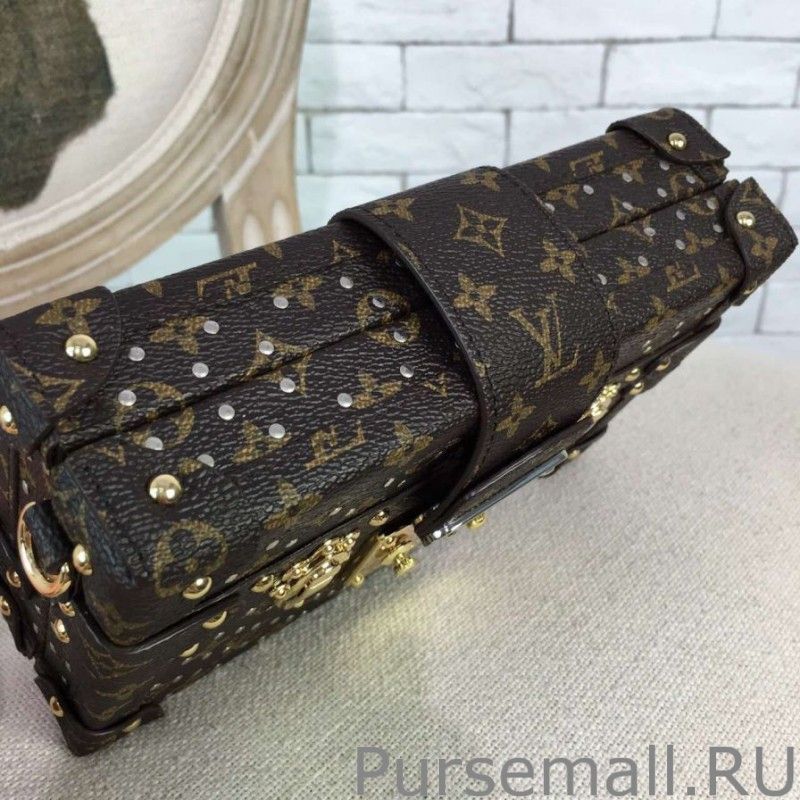 Petite Malle Studs Monogram Canvas M42527 - Image 5