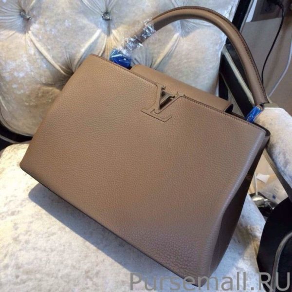 Taupe Capucines MM M94410 - Image 5