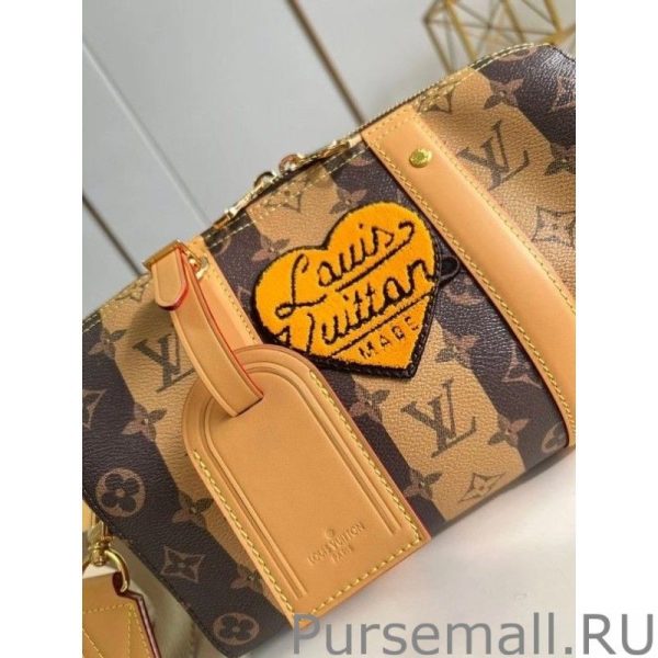 City Keepall Bag Monogram Stripes M45963 - Image 5