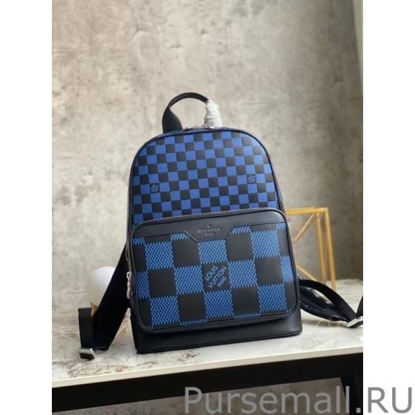 Campus Backpack Damier Infini 3D Leather N50021 - Image 5