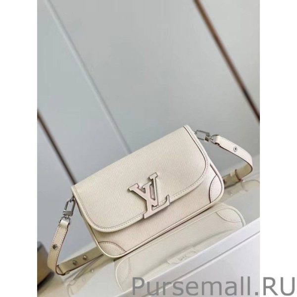 Buci Bag In White Epi Leather M59457 - Image 5