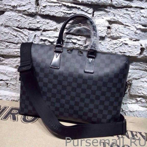 Porte-Documents Jour Damier Graphite N48224 - Image 5