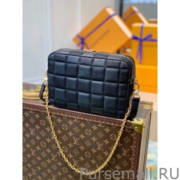 Troca MM Bag Damier Quilt Lambskin M59114 - Image 4