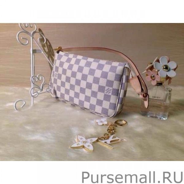 Pochette Accessoires Damier Azur Canvas N51986 - Image 5