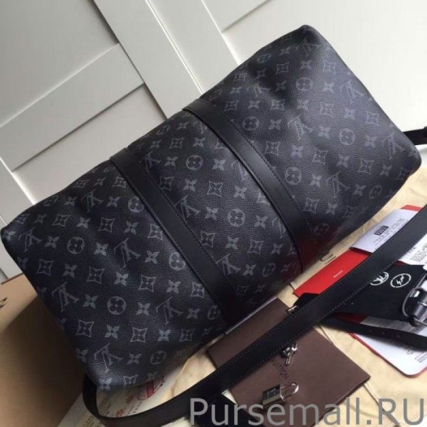 Keepall 45 Bandouliere Monogram Eclipse M40569 - Image 5