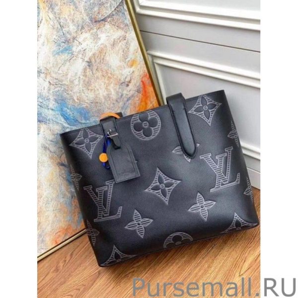 Cabas Voyage Tote Taurillon Shadow M57290 - Image 6