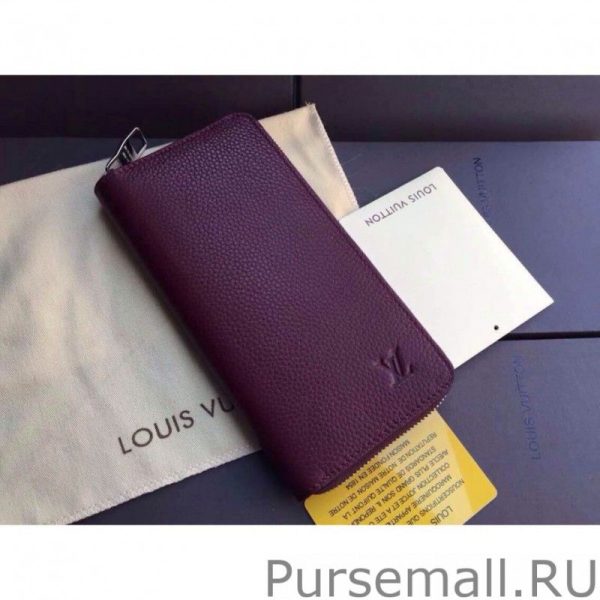 Cuir Taurillon Zippy Wallet Vertical M58410 - Image 6