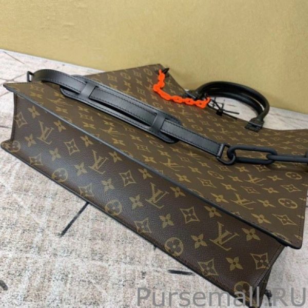Sac Plat Monogram Solar Ray Canvas M44475 - Image 6
