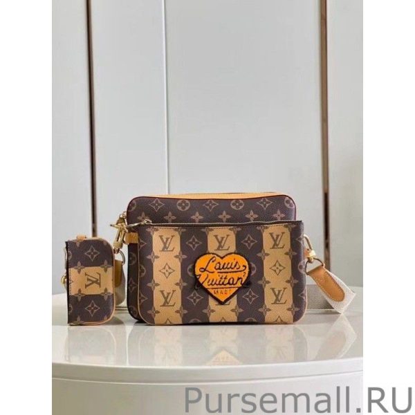 Trio Messenger Bag Monogram Stripes M45965 - Image 6