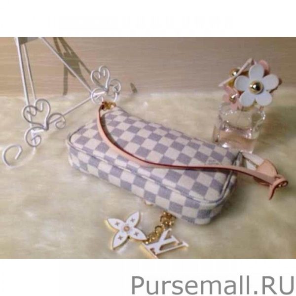 Pochette Accessoires Damier Azur Canvas N51986 - Image 6