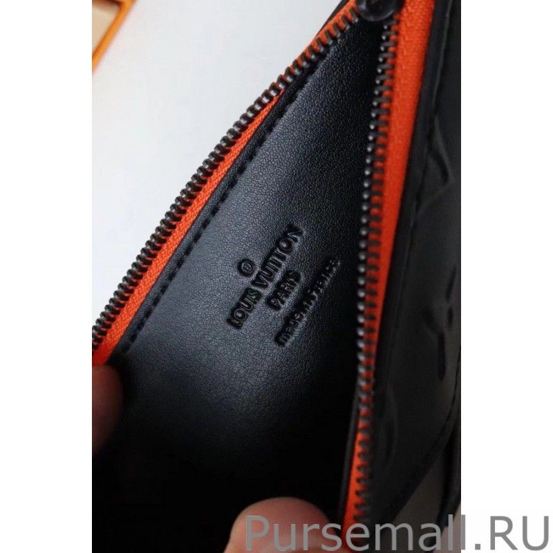 Coin Card Holder Monogram Leather M80827 - Image 6