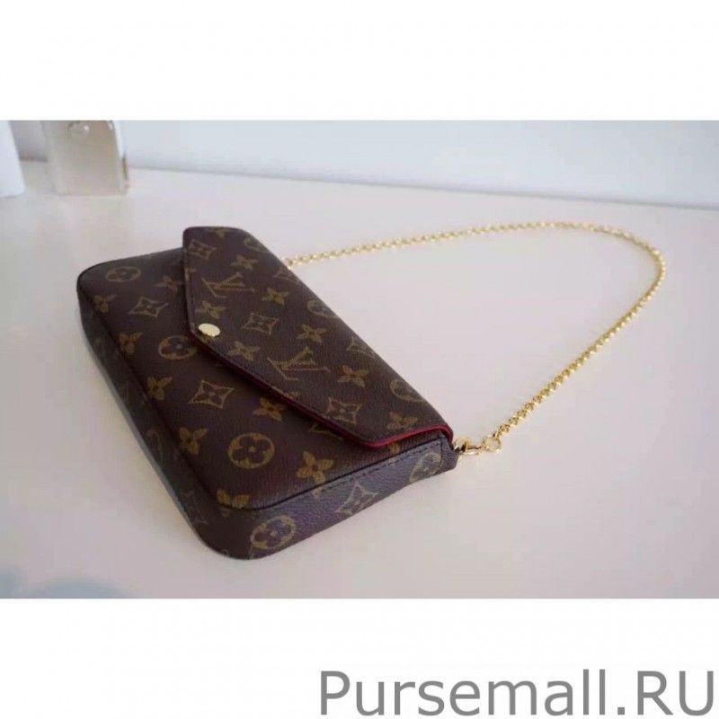 Felicie Chain Wallet Monogram M61276 - Image 6