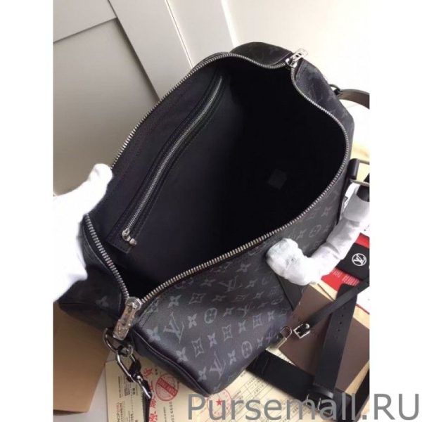 Keepall 45 Bandouliere Monogram Eclipse M40569 - Image 6