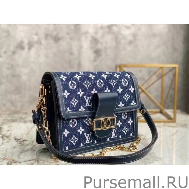 Dauphine MM Bag Monogram Denim M59631 - Image 6