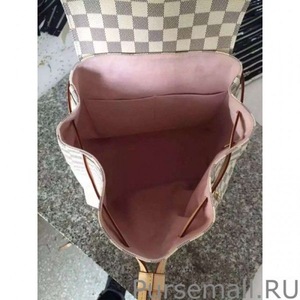 Sperone Backpack Bag Damier Azur Canvas N41578 - Image 7