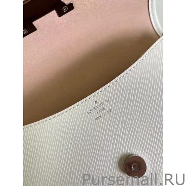 Buci Bag In White Epi Leather M59457 - Image 6