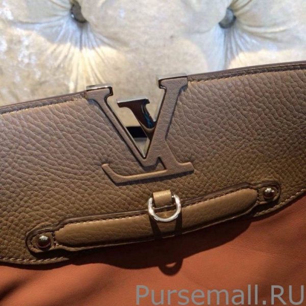 Taupe Capucines MM M94410 - Image 7