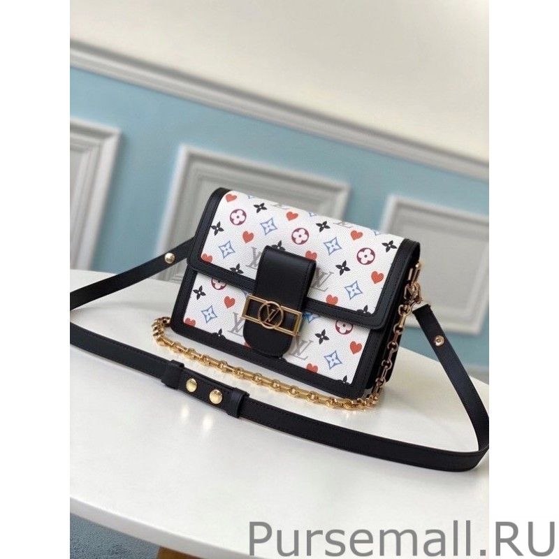 Game On Dauphine MM White Bag M57463 - Image 7
