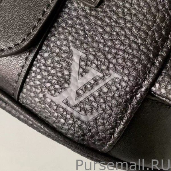 Christopher XS Bag In Black Leather M58495 - Image 7