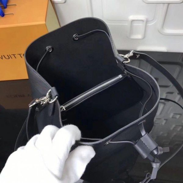 Black Neonoe Bag Epi Leather M54366 - Image 7