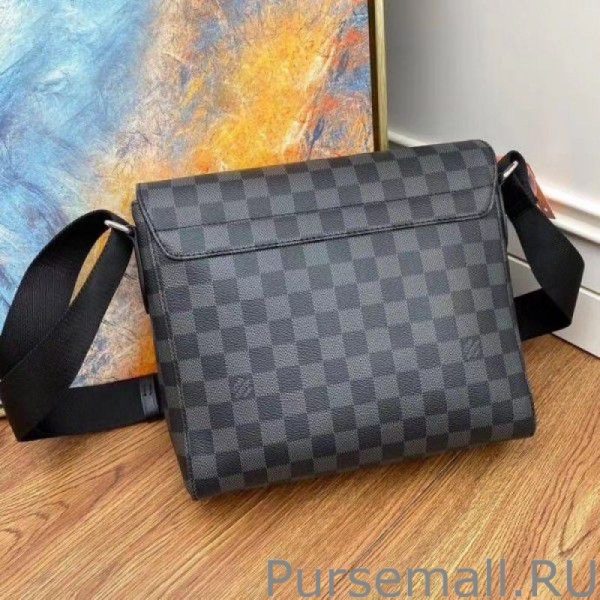 New Flap Messenger Damier Graphite N40418 - Image 7