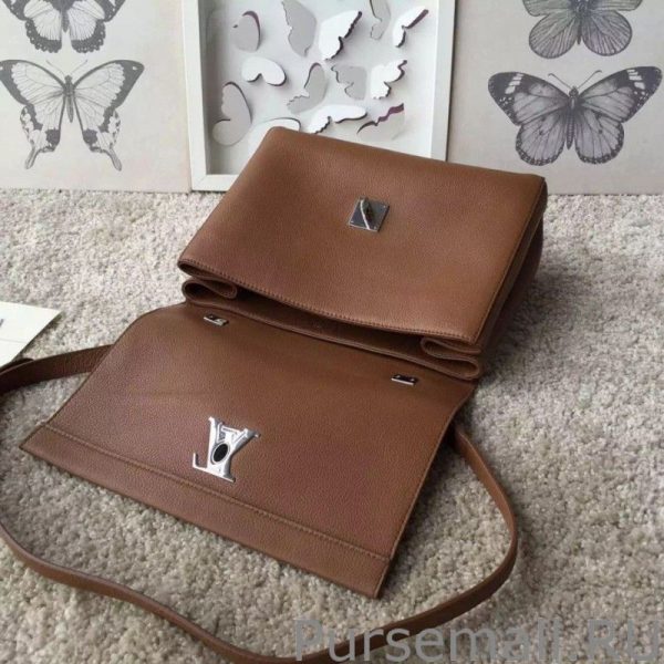 Tan Lockme II Bag M50248 - Image 7