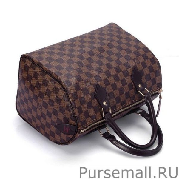 Speedy 30 Damier Ebene Canvas N41531 - Image 6