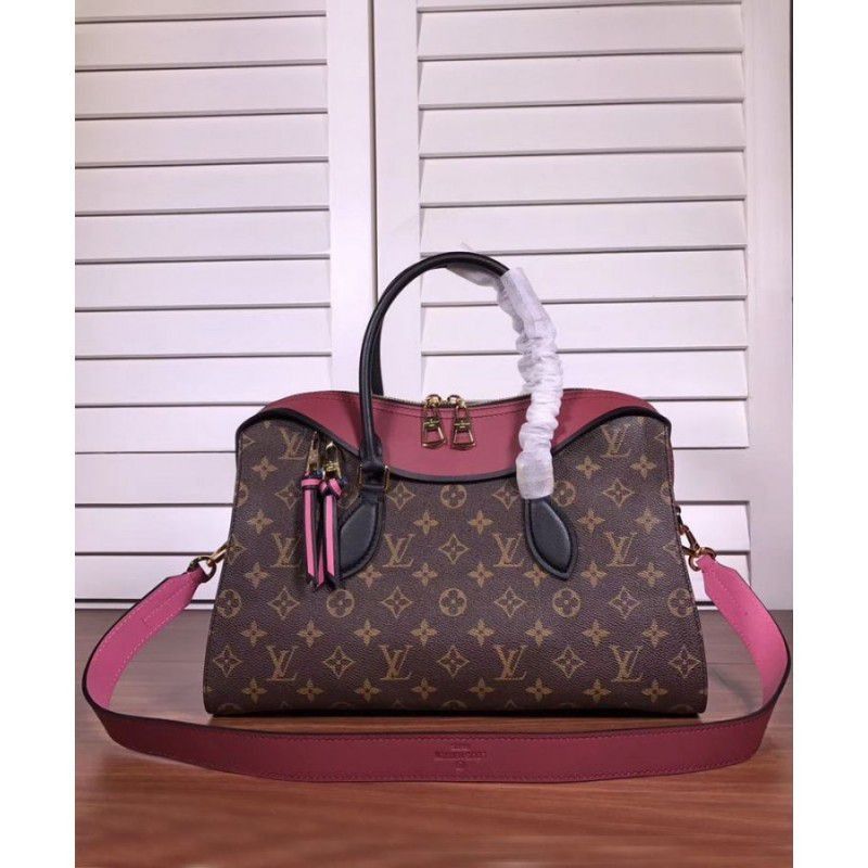 Monogram Canvas Tuileries Marine Bordeaux M43706 - Image 7